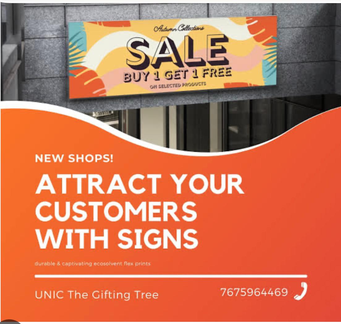 Flex banner 3*4 feet